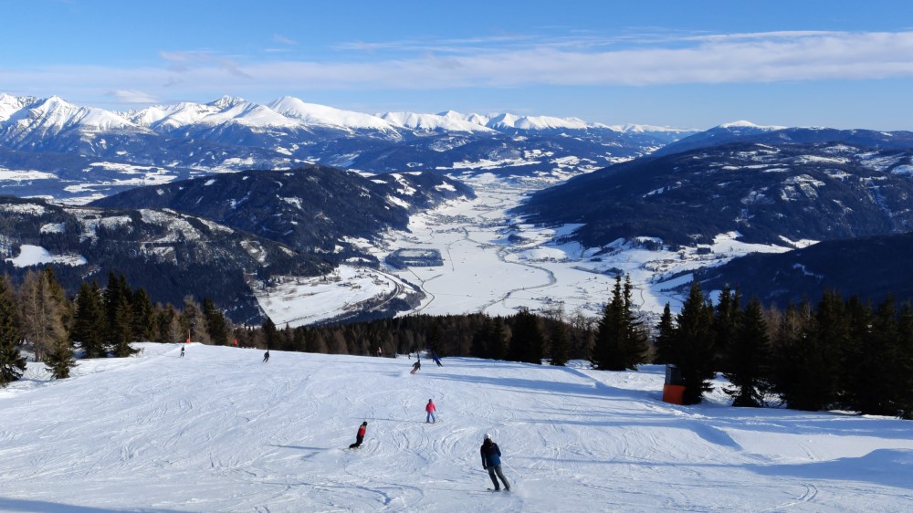Schitterend uitzicht over het Lungau-dal.